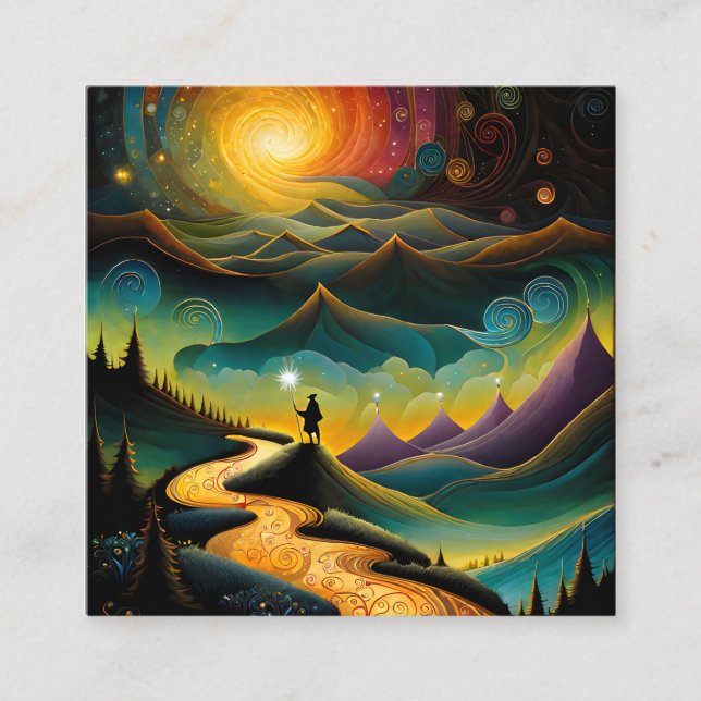 A sabbatical, if timed well, can have a very benef square business card (Front)