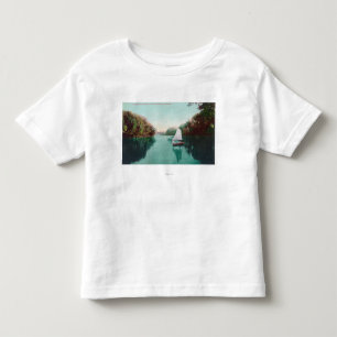 A Sailboat on the Feather RiverMarysville, CA Toddler T-shirt