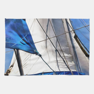 A Sailor Is An Artist And His Medium The Wind Kitchen Towel