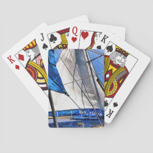 A Sailor Is An Artist And His Medium The Wind Playing Cards