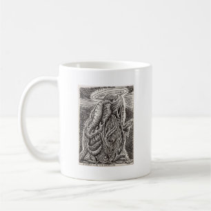 A saintly life is a wasted life... coffee mug