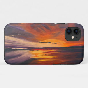 A San Diego Sunset, Original by Gary Poling iPhone 11 Case