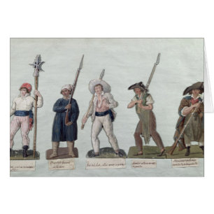 A Sans Culotte with his Pike, a Carter