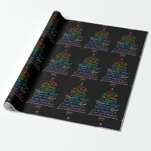 A Saviour is Born Luke 2-11 Christmas wrapping Wrapping Paper