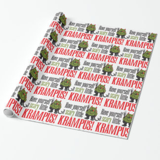 A scary little Krampus Wrap Wrapping Paper