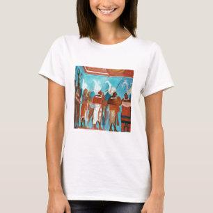 A Scene from Life, depicting musicians playing dru T-Shirt