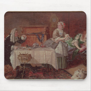 A Scene from 'Tartuffe' by Moliere, 1850 Mouse Pad