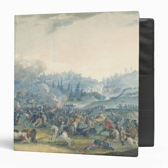A scene from the Russian-Turkish War, 1801 Binder (Front/Inside)