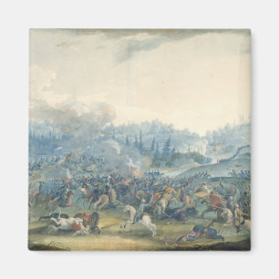 A scene from the Russian-Turkish War, 1801 Magnet