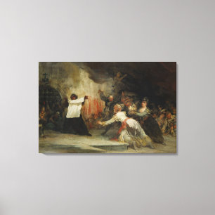 A Scene of Exorcism (see also 59715) Canvas Print