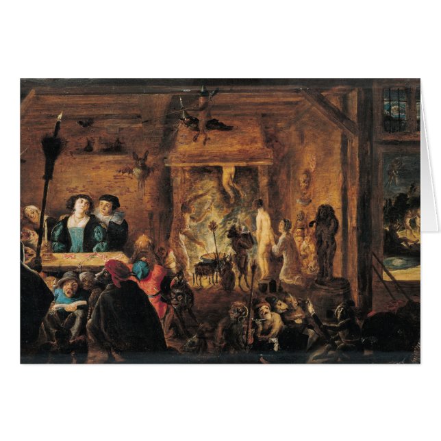 A Scene of Sorcery, 1633 (Front Horizontal)