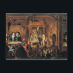 A Scene of Sorcery, 1633 Postcard<br><div class="desc">A Scene of Sorcery,  1633 | by David the Younger Teniers | Art Location: Musee de la Chartreuse,  Douai,  France | Flemish Artist | Image Collection Number: XIR91440</div>