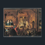 A Scene of Sorcery, 1633 Postcard<br><div class="desc">A Scene of Sorcery,  1633 | by David the Younger Teniers | Art Location: Musee de la Chartreuse,  Douai,  France | Flemish Artist | Image Collection Number: XIR91440</div>