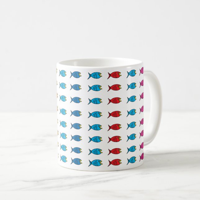 A School of Fish Mug (Devant droit)