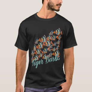 A school of swimming Tiger Barb Fish T-Shirt