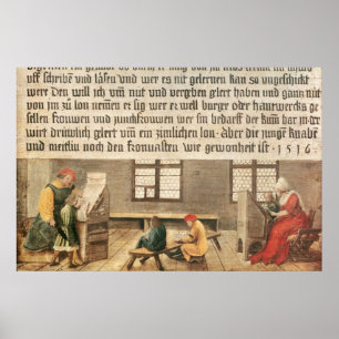 A School Teacher Poster