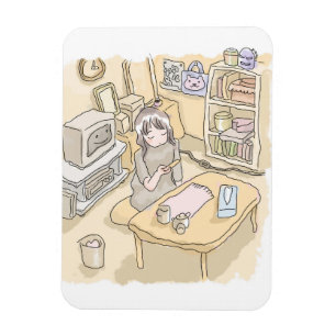 a scooping room magnet