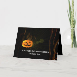 A Scottish Halloween Blessing - Card