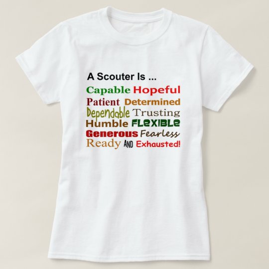 A Scouter Is ... Ladies T-Shirt
