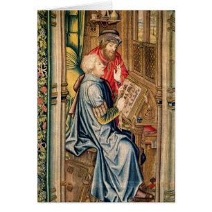 A Scribe Writing an Account