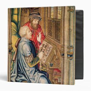 A Scribe Writing an Account Binder