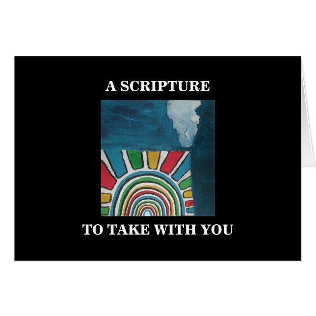 A SCRIPTURE TO TAKE WITH YOU (Front Horizontal)