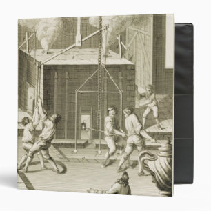 A sculptor's foundry, from the 'Encyclopedie des S Binder