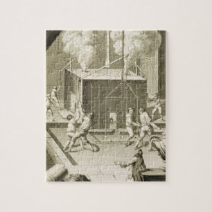 A sculptor's foundry, from the 'Encyclopedie des S Jigsaw Puzzle