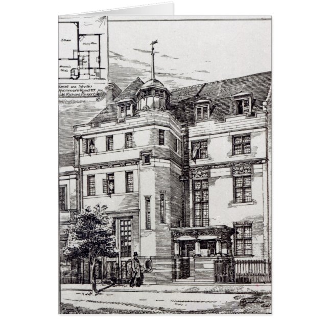 A Sculptors Studio, 1892 (Devant)