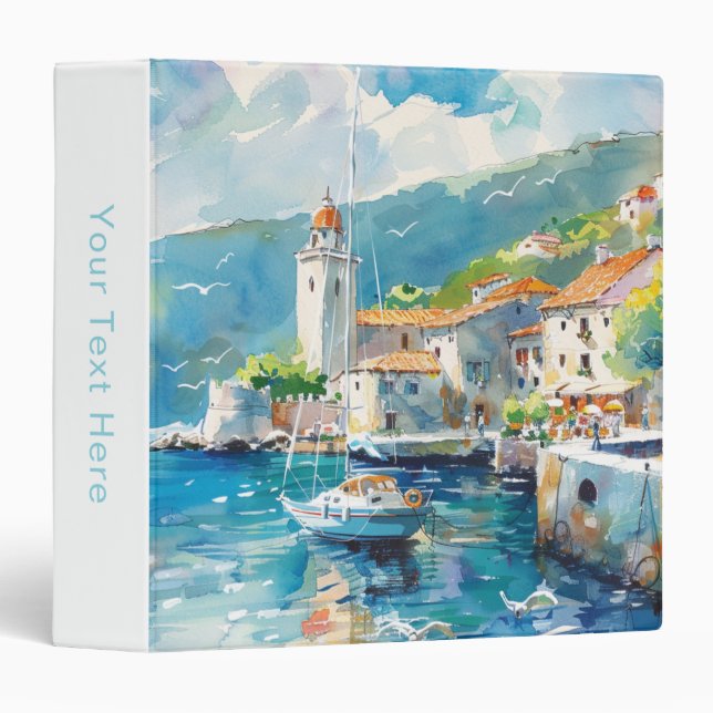 A Sea Port Binder (Front/Spine)