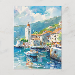 A Sea Port Postcard