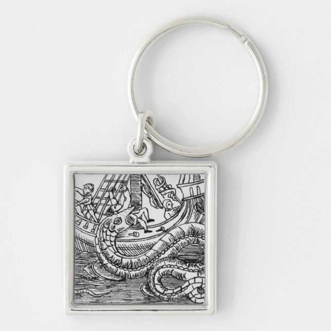A Sea Serpent Keychain (Front)