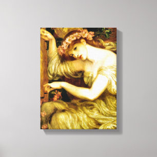 A Sea Spell Pre Raphaelite 1877 Canvas Print