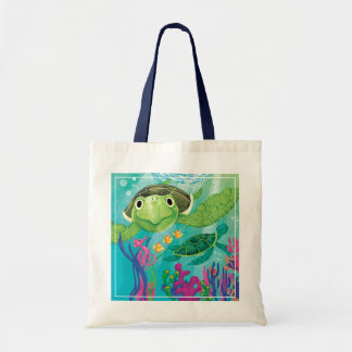 A Sea Turtle Rescue Tote Bag