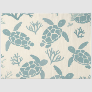 A Sea Turtle Series Design 8 Tissue Paper