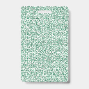 A seamless geometric pattern featuring interlockin badge