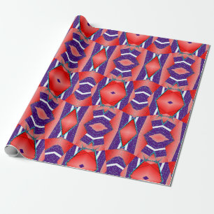 A seamless multicolor classic fabric pattern  wrapping paper