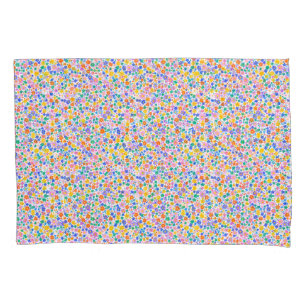  A seamless pattern of colourful small flowers  Pillowcase