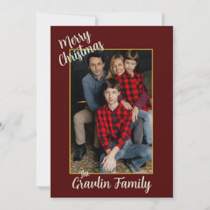 A Season of Joy – Family and Faith Holiday Card
