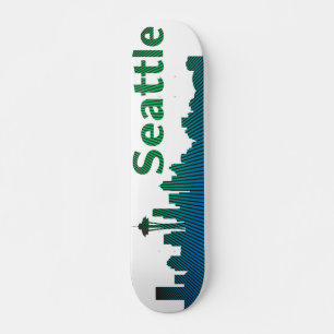A seattle-inspired skateboard