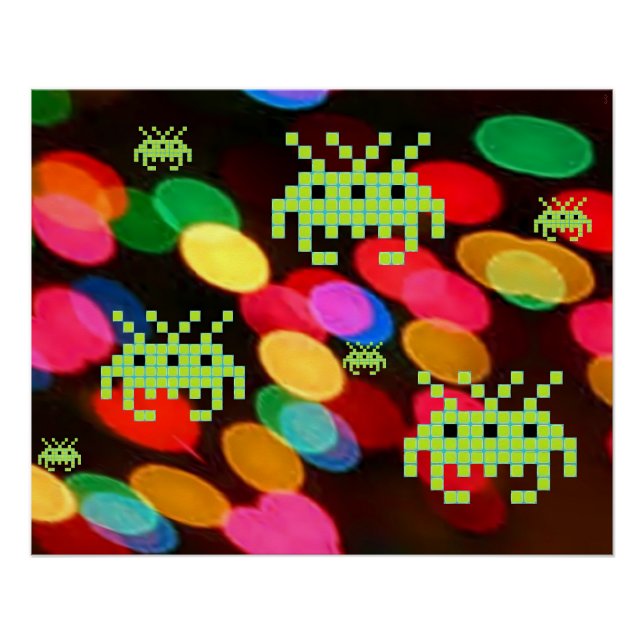 A Secret Invasion From the Pixelverse Poster (Front)