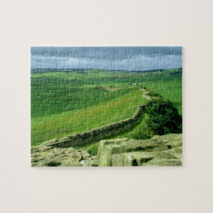 A section of Hadrian's Wall, 2nd century AD (stone Jigsaw Puzzle