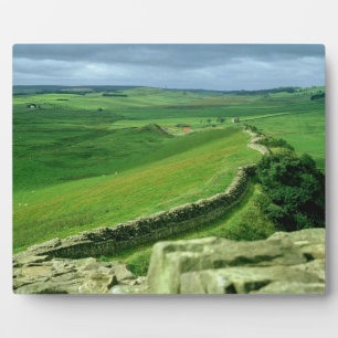 A section of Hadrian's Wall, 2nd century AD (stone Plaque