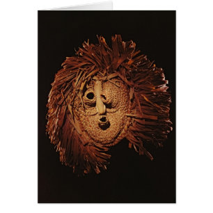 A Seneca mask used in winter rites