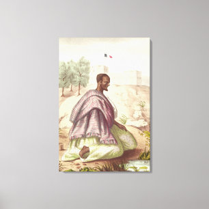 A Senegalese Marabout Canvas Print