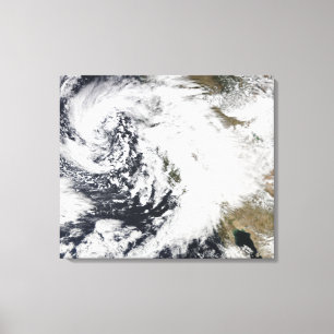 A series of strong storms with fierce winds 2 canvas print