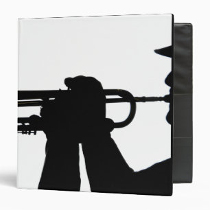 A service member plays a tune binder