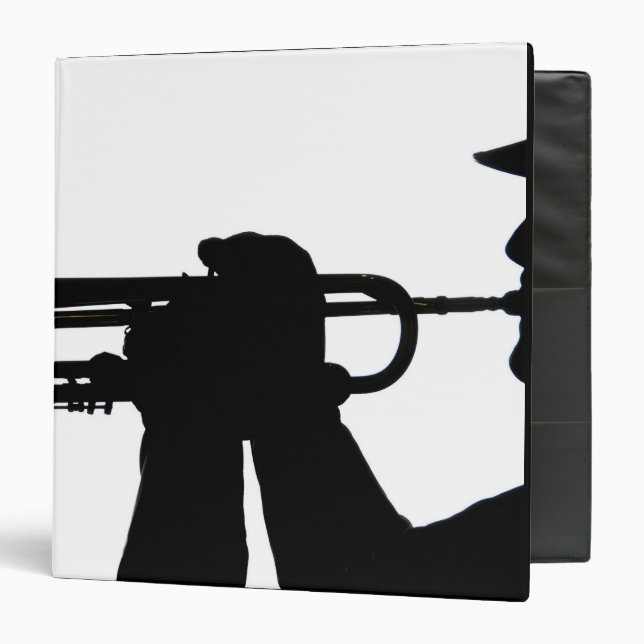 A service member plays a tune binder (Front/Inside)