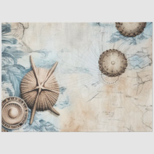 A Shabby Chic Nautical Series Design 12 Tissue Paper