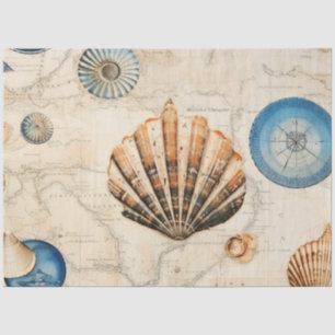 A Shabby Chic Nautical Series Design 13 Tissue Paper